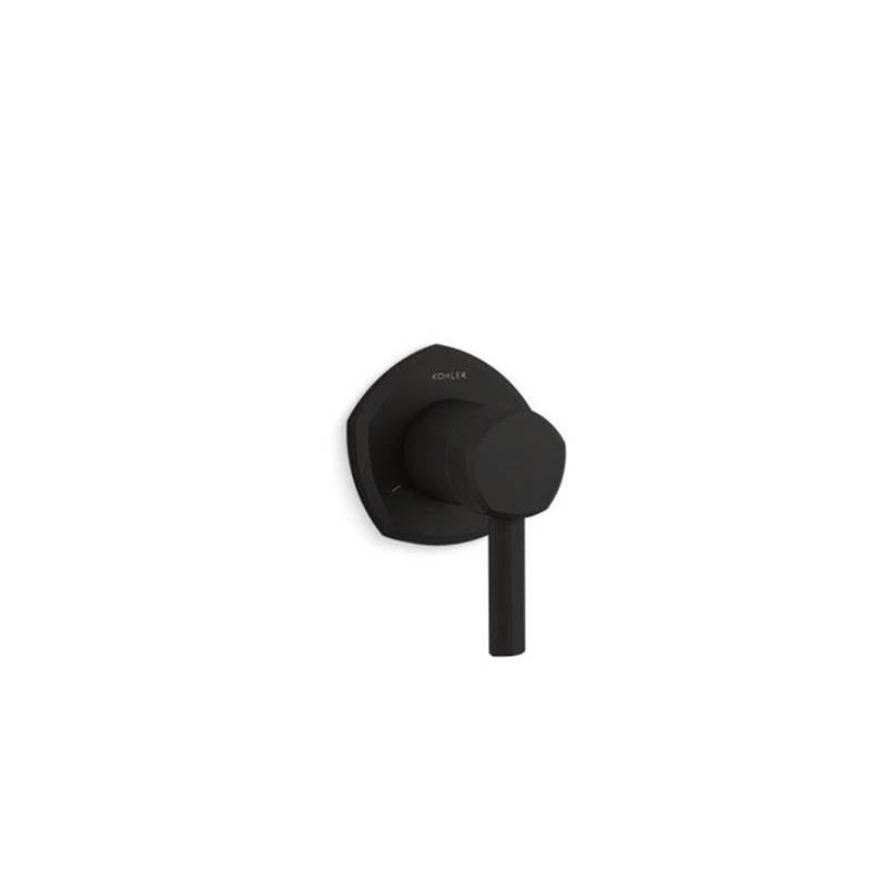 Kohler - Occasion MasterShower transfer valve trim with lever handle - Matte Black