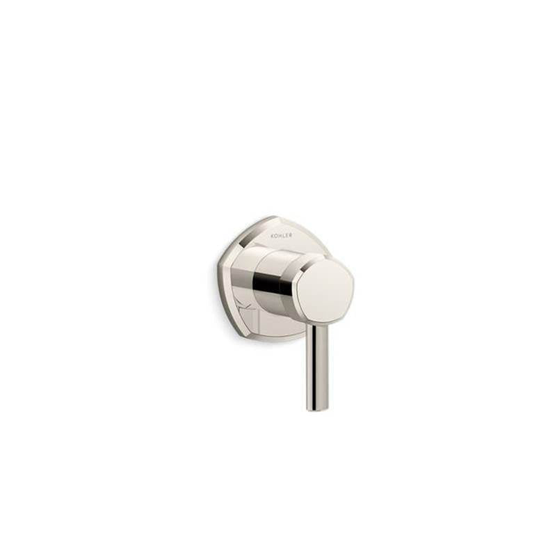 Kohler - Occasion MasterShower transfer valve trim with lever handle - Vibrant Polished Nickel