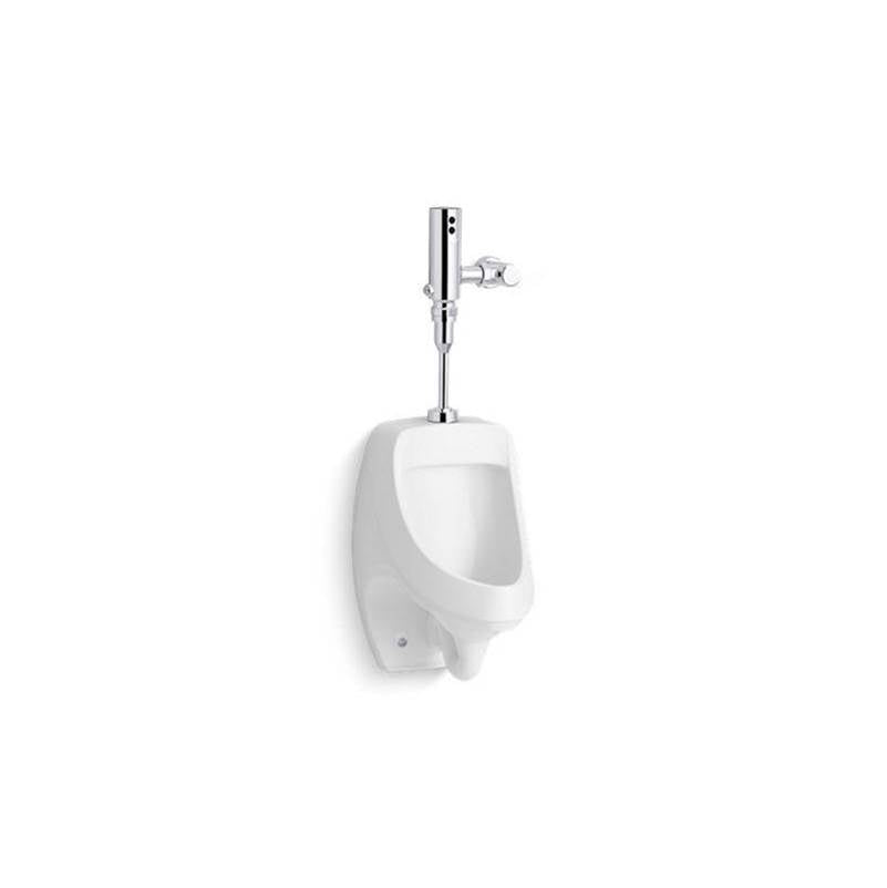 Kohler - DexterE Antimicrobial urinal with Mach Tripoint touchless DC 0.125 gpf flushometer