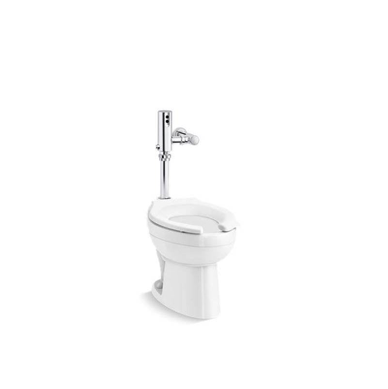 Kohler - WellcommeE Ultra Commercial toilet with Mach Tripoint touchless 1.28 gpf HES-powered flushometer