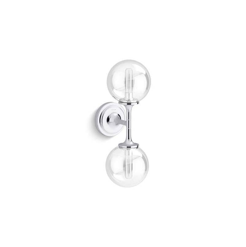 Kohler - BelleraE Two-light sconce - Polished Chrome