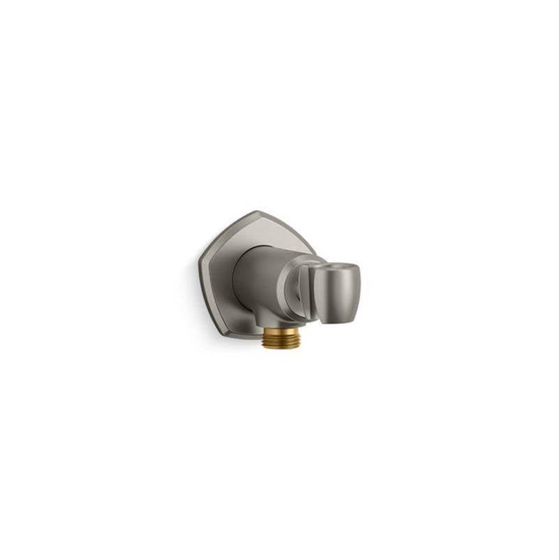 Kohler - Occasion Wall-mount handshower holder with supply elbow and check valve - Vibrant Brushed Nickel