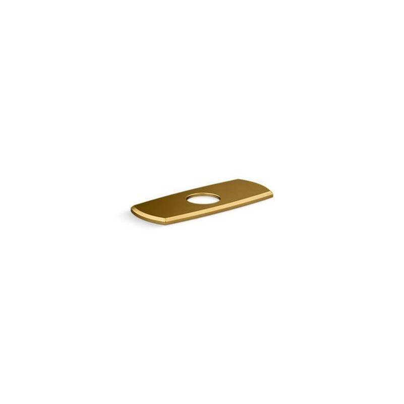 Kohler - Occasion Escutcheon plate - Vibrant Brushed Moderne Brass