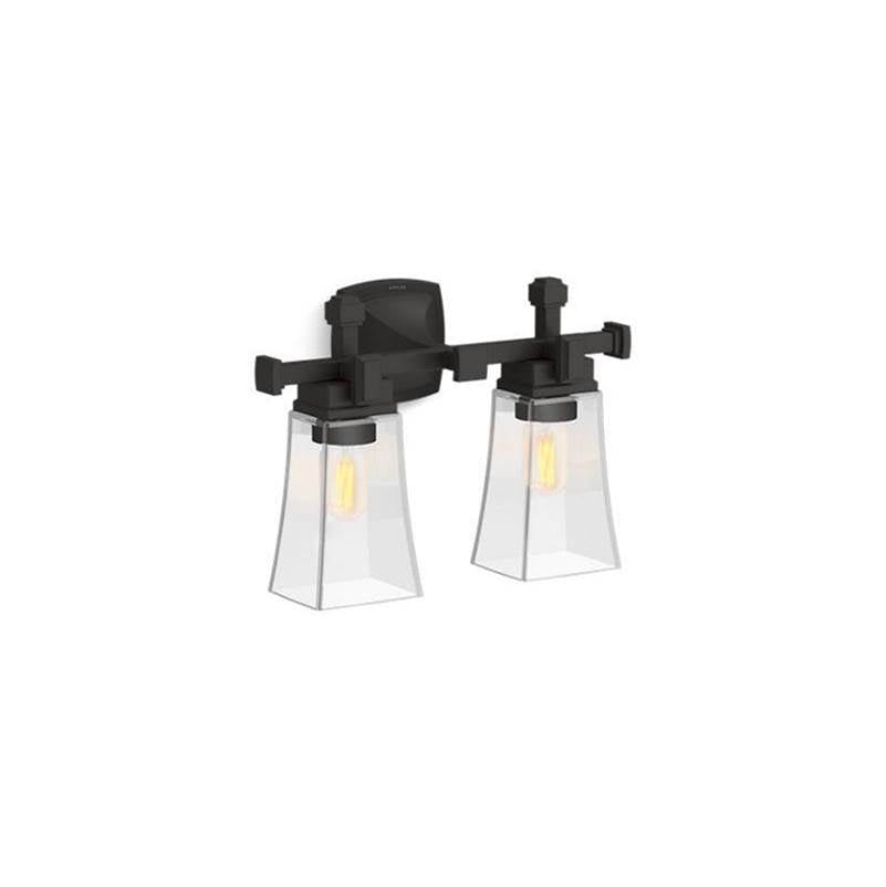 Kohler - Riff Two-light sconce - Matte Black