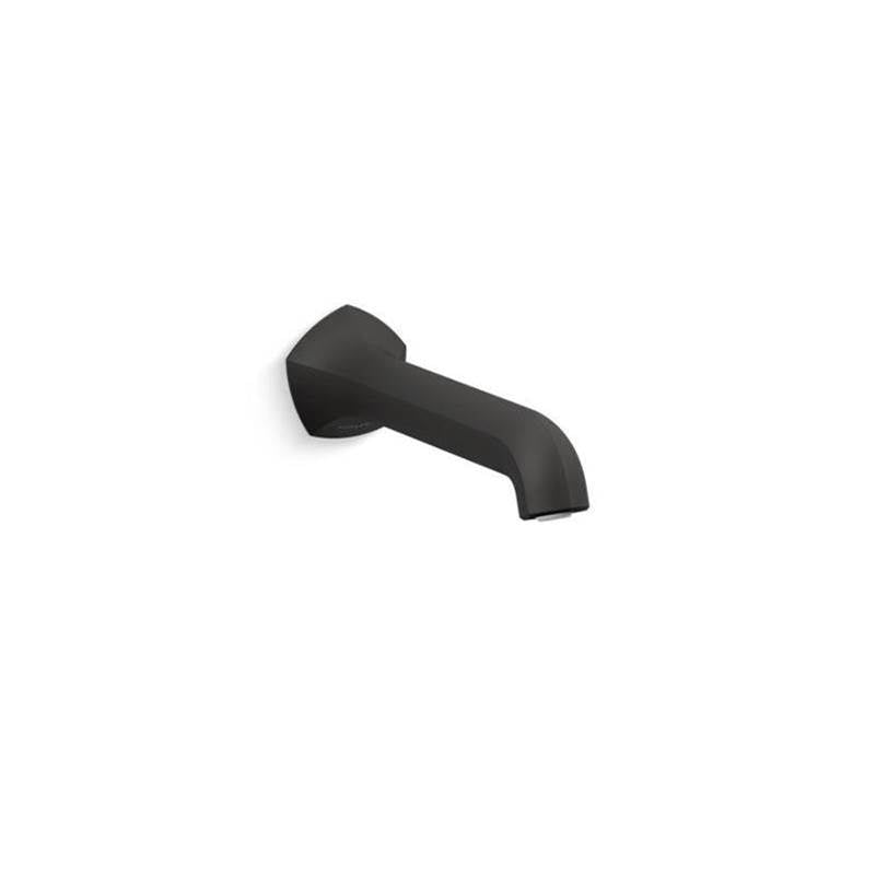 Kohler - Occasion Wall-mount bath spout with Straight design, 8'' - Matte Black