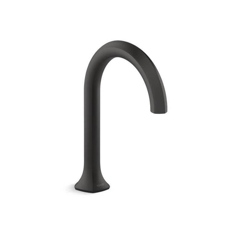 Kohler - Occasion Deck-mount bath spout with Cane design - Matte Black