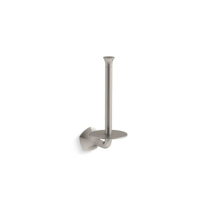 Kohler - Occasion Vertical toilet paper holder - Vibrant Brushed Nickel
