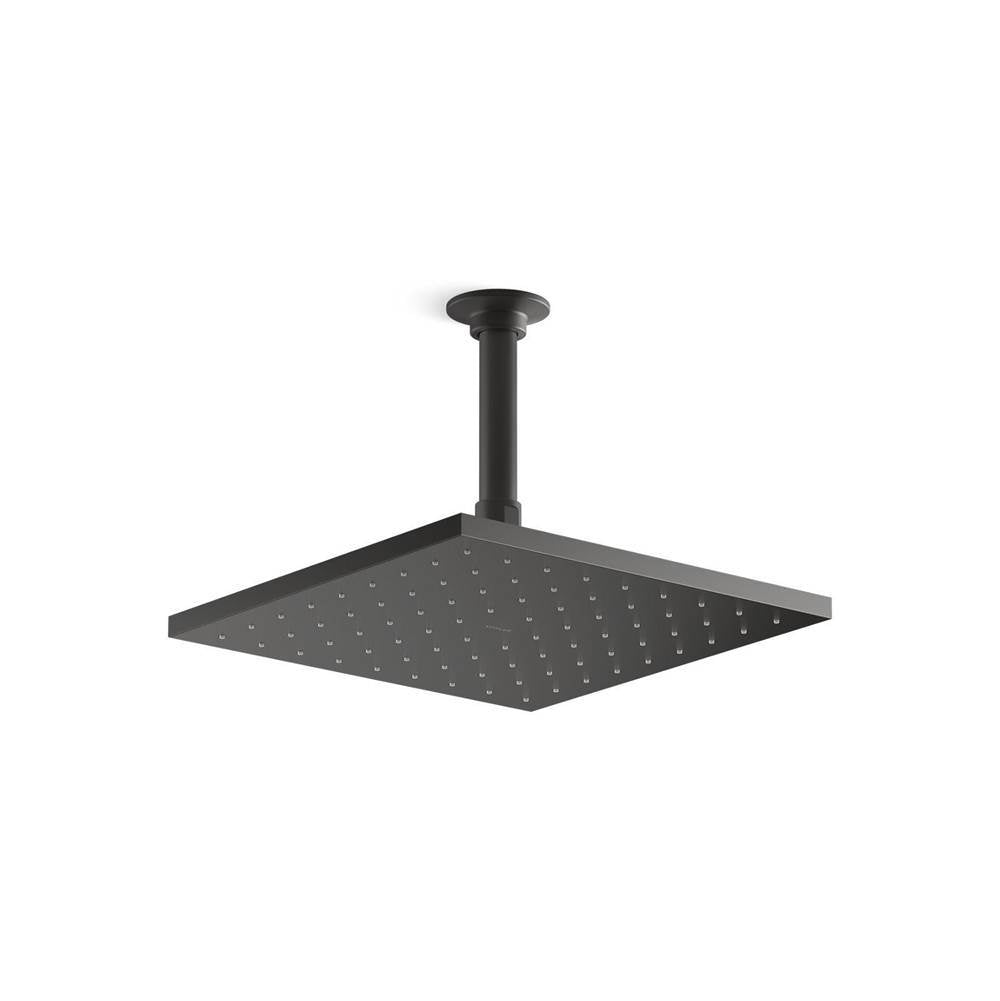 Kohler - Contemporary Square 10'' single-function rainhead, 1.75 gpm - Matte Black