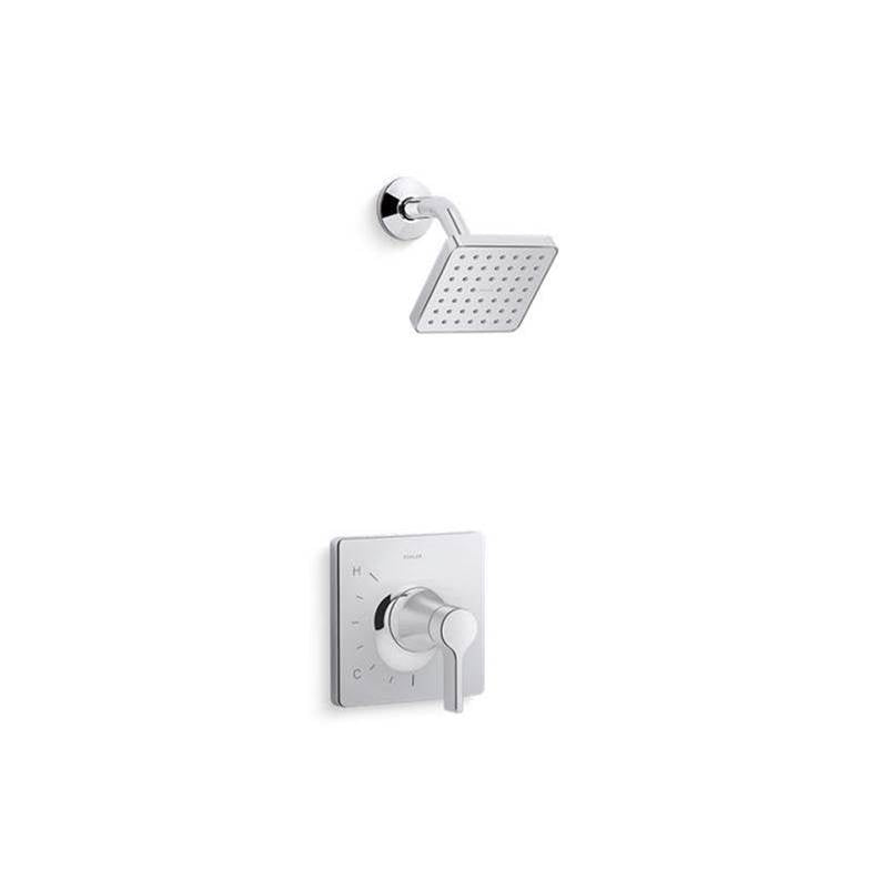 Kohler - Venza Rite-Temp shower trim kit, 1.75 gpm - Polished Chrome