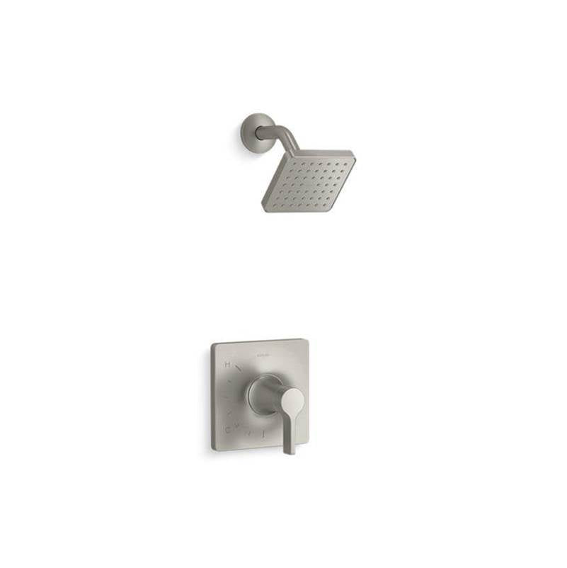 Kohler - Venza Rite-Temp shower trim kit, 1.75 gpm - Vibrant Brushed Nickel