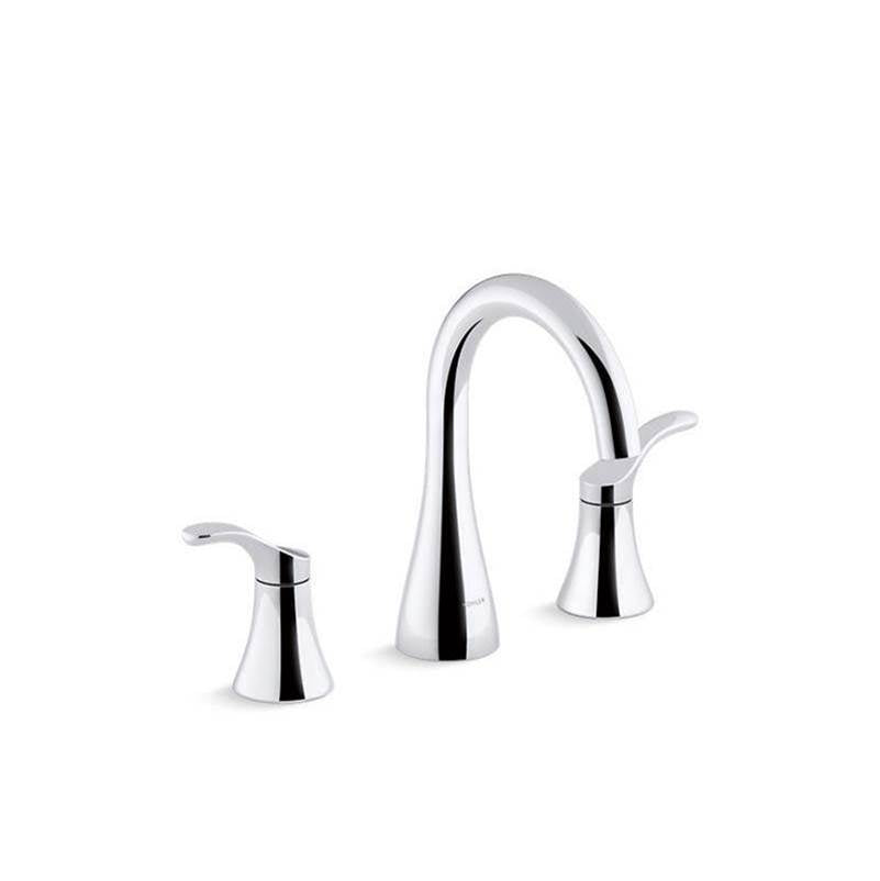 Kohler - Simplice Widespread bathroom sink faucet, 1.2 gpm - Polished Chrome