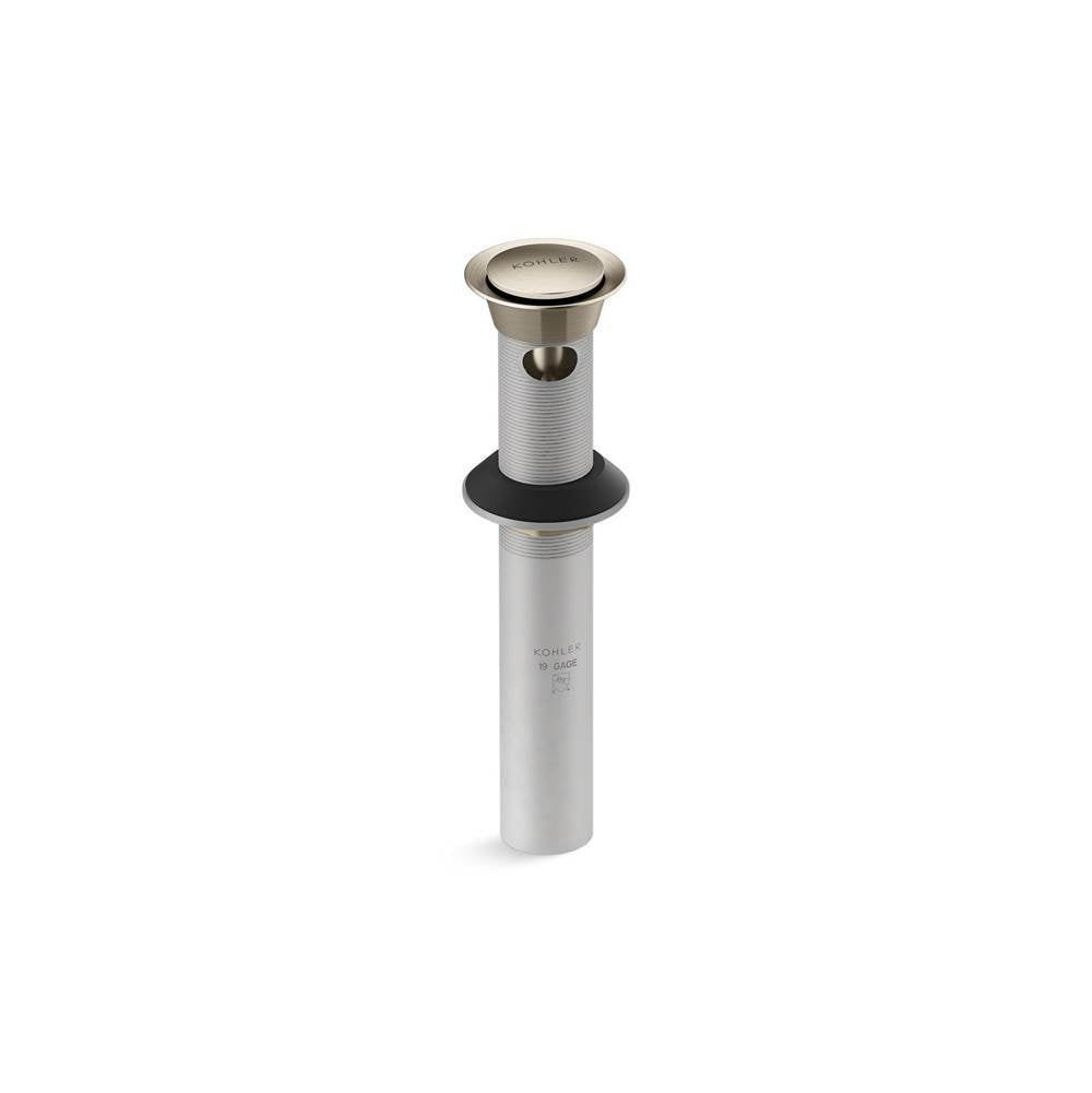 Kohler - Clicker drain with overflow - Vibrant Brushed Bronze