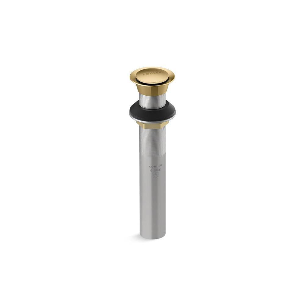 Kohler - Clicker drain without overflow - Vibrant Brushed Moderne Brass