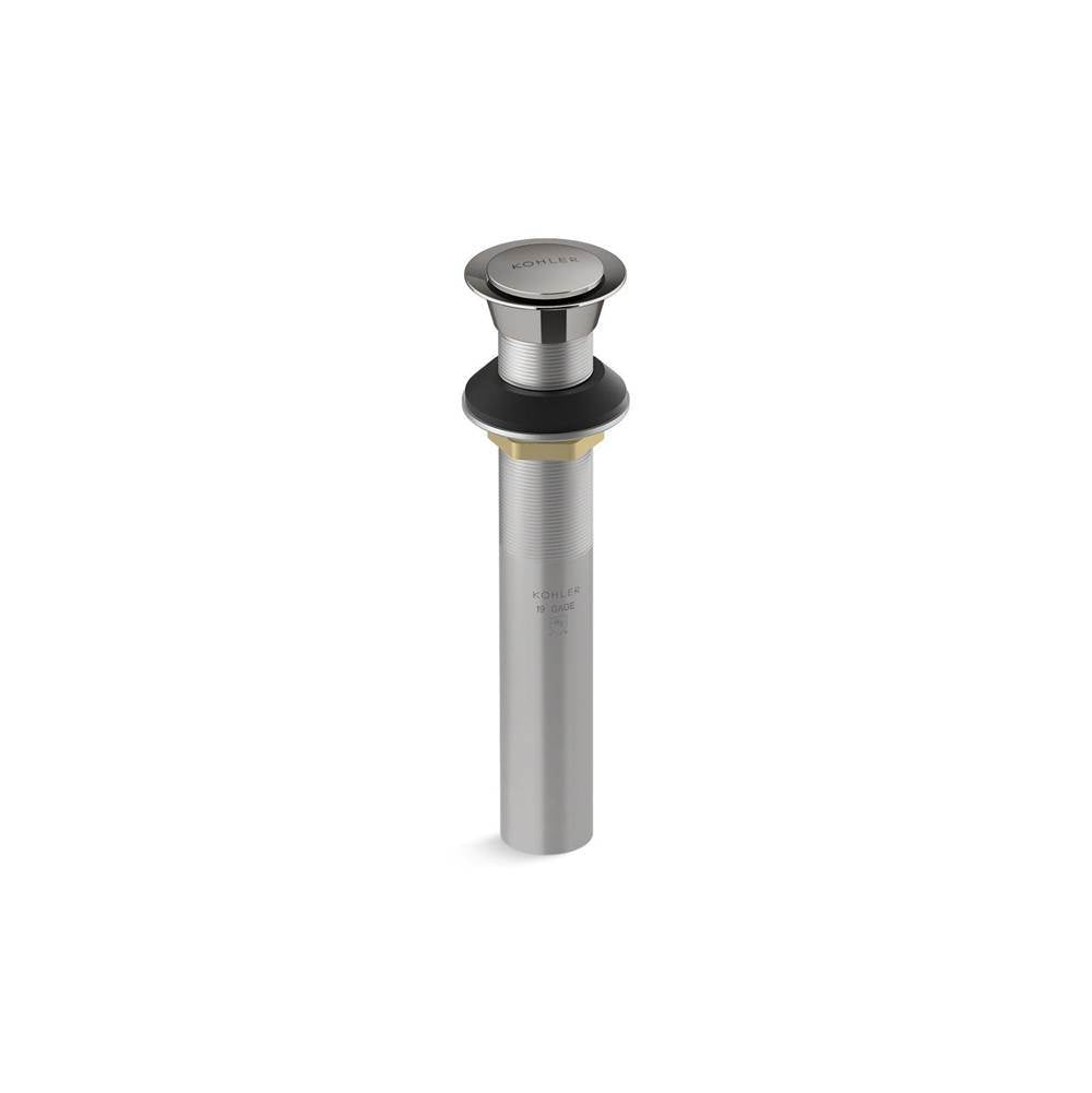 Kohler - Clicker drain without overflow - Vibrant Titanium