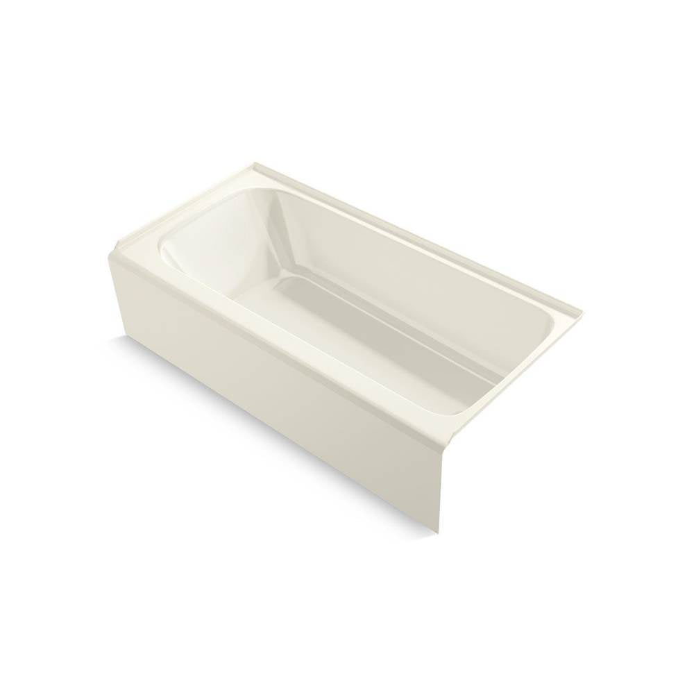 Kohler - AvecE 72'' x 36'' alcove bath, right drain - Biscuit
