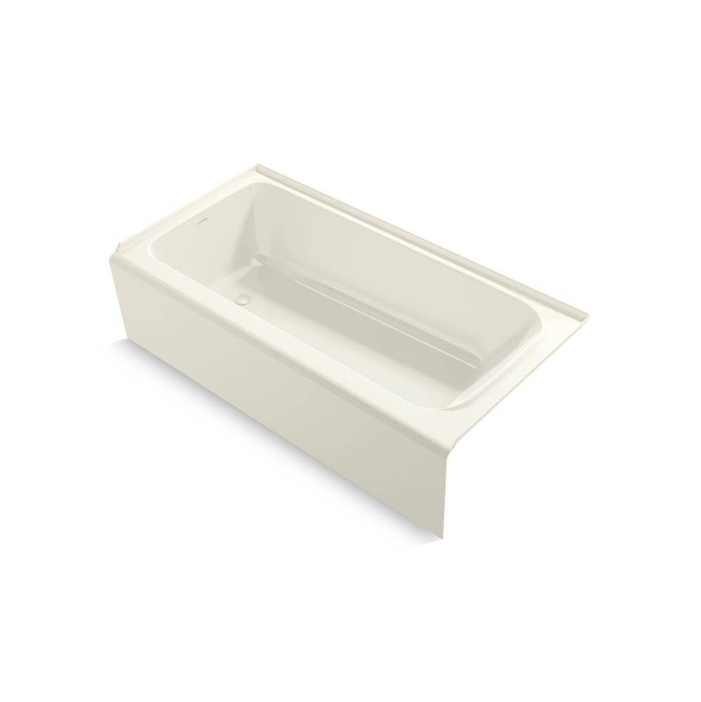 Kohler - AvecE 72'' x 36'' alcove bath, left drain - Biscuit