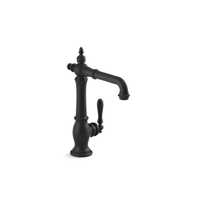 Kohler - Artifacts Single-handle bar sink faucet - Matte Black