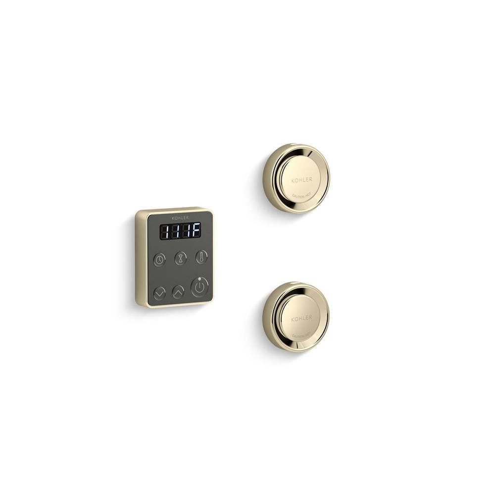 Kohler - Invigoration Series Tandem steam generator control kit - Vibrant French Gold