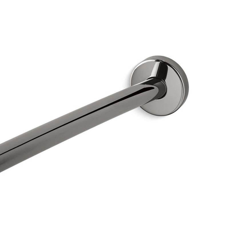 Kohler - Expanse Contemporary design curved shower rod - Vibrant Titanium
