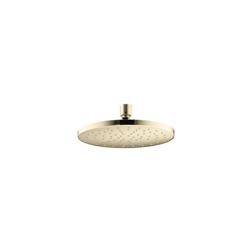 Kohler - Contemporary Round 8'' single-function rainhead, 1.75 gpm - Vibrant French Gold
