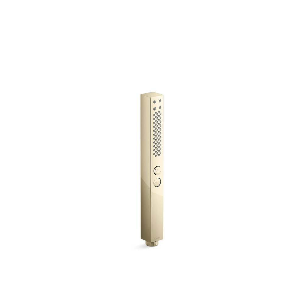 Kohler - Shift+ Square two-function handshower, 2.5 gpm - Vibrant French Gold