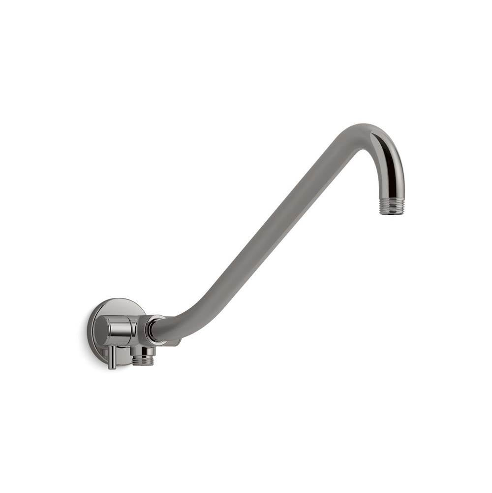 Kohler - Gooseneck Rainhead arm with 3-way diverter - Vibrant Titanium