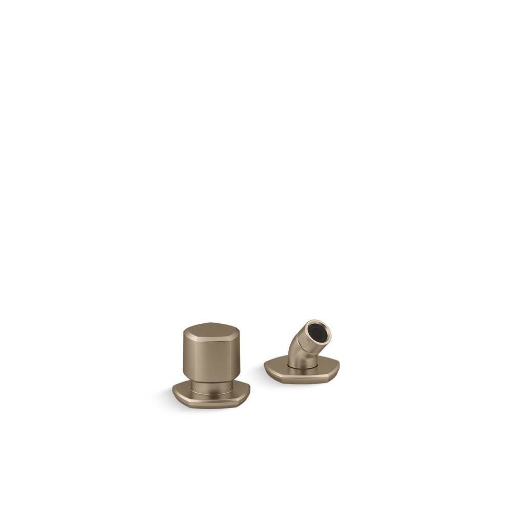 Kohler - Occasion Deck-mount handshower holder and two-way diverter valve - Vibrant Brushed Bronze
