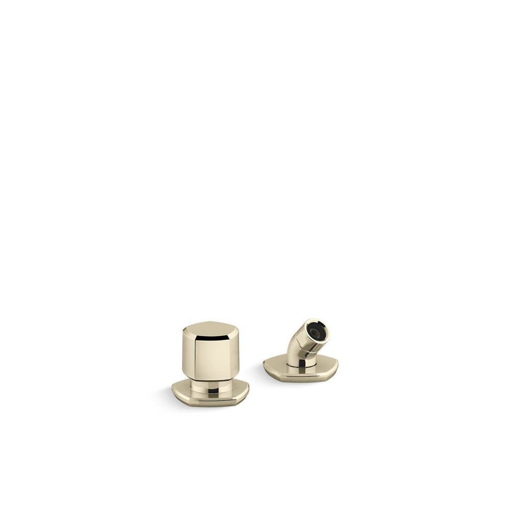 Kohler - Occasion Deck-mount handshower holder and two-way diverter valve - Vibrant French Gold