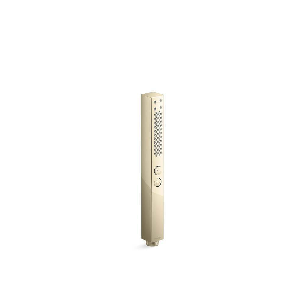 Kohler - Shift+ Square two-function handshower, 1.75 gpm - Vibrant French Gold