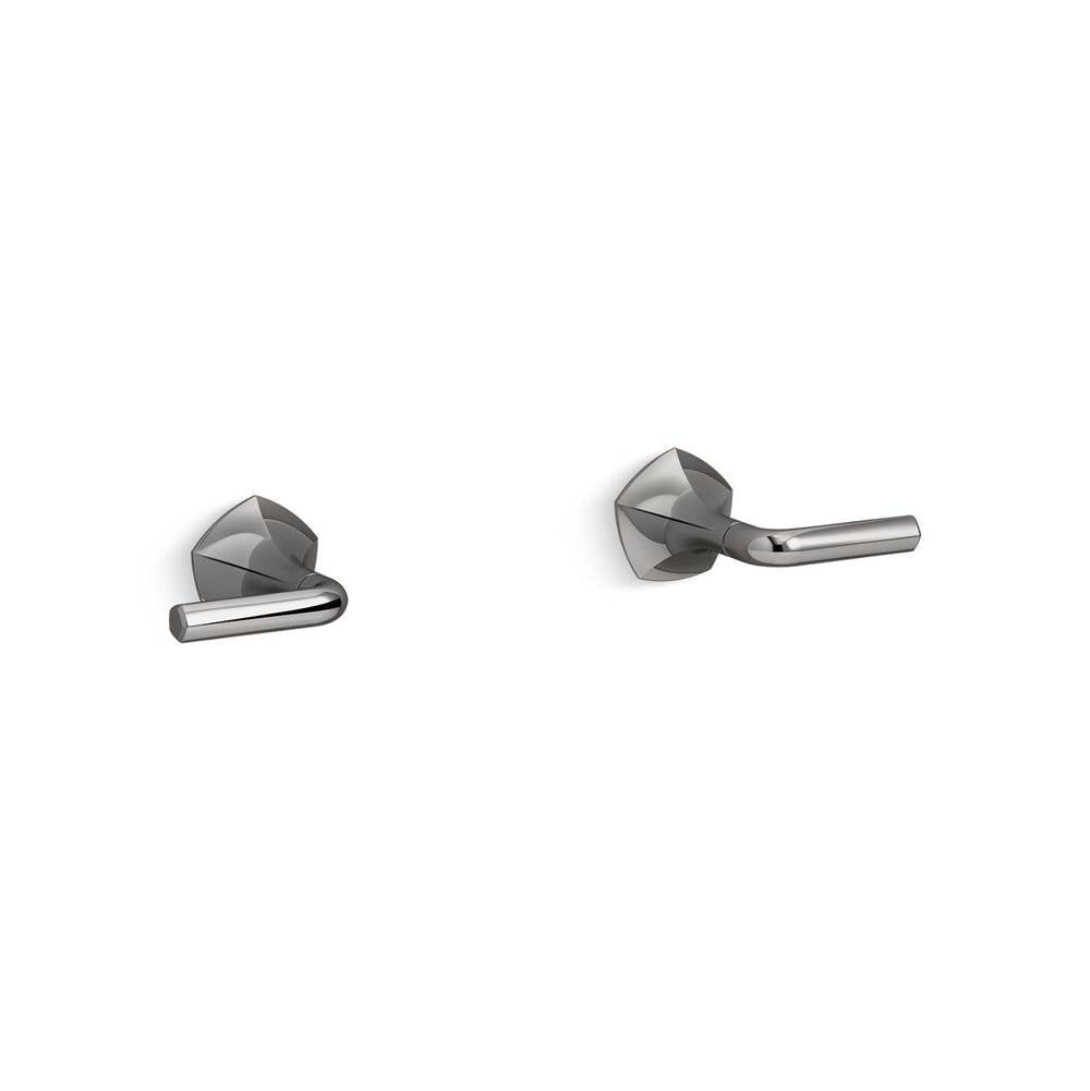 Kohler - Occasion Wall-mount bathroom sink faucet Lever handle trim, 1.2 gpm - Vibrant Titanium