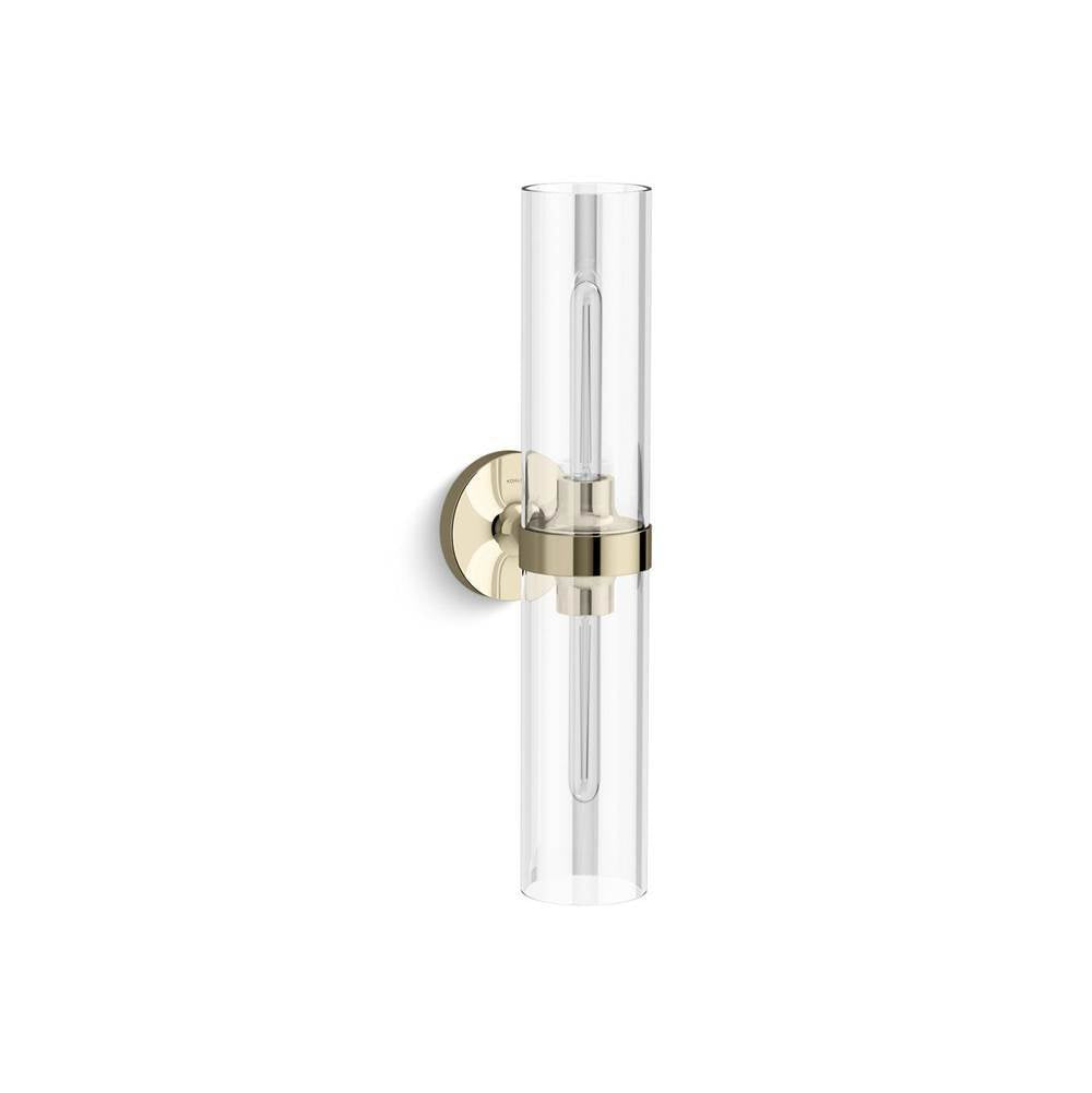 Kohler - Purist Two-light sconce - French Gold