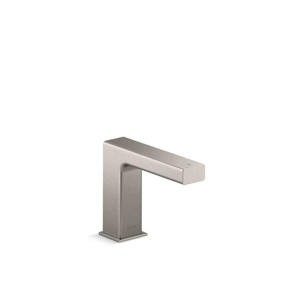 Kohler - StraytE Touchless faucet with Kinesis sensor technology, AC-powered - Vibrant Brushed Nickel
