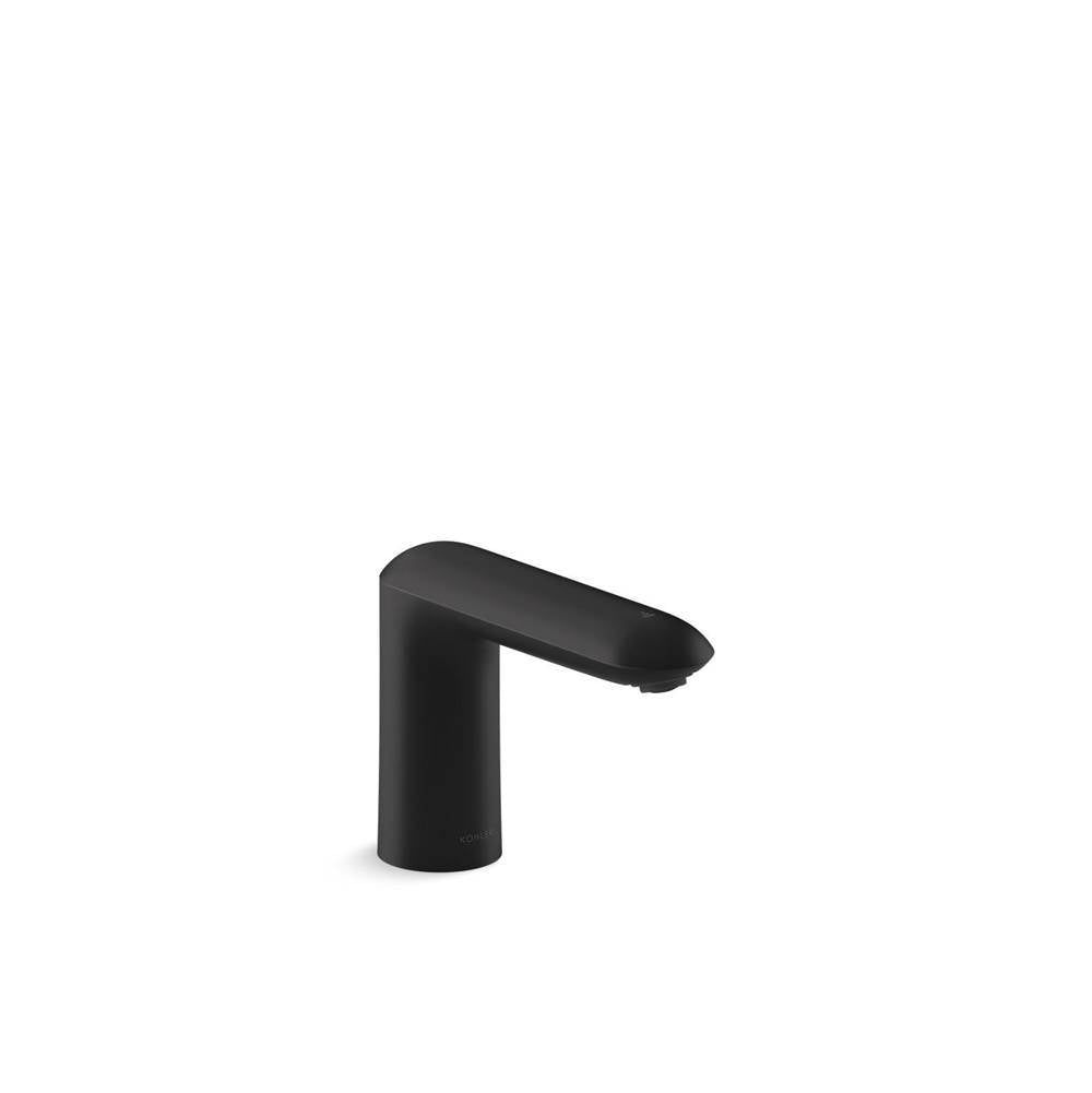 Kohler - Kumin Touchless faucet with Kinesis sensor technology, AC-powered - Matte Black