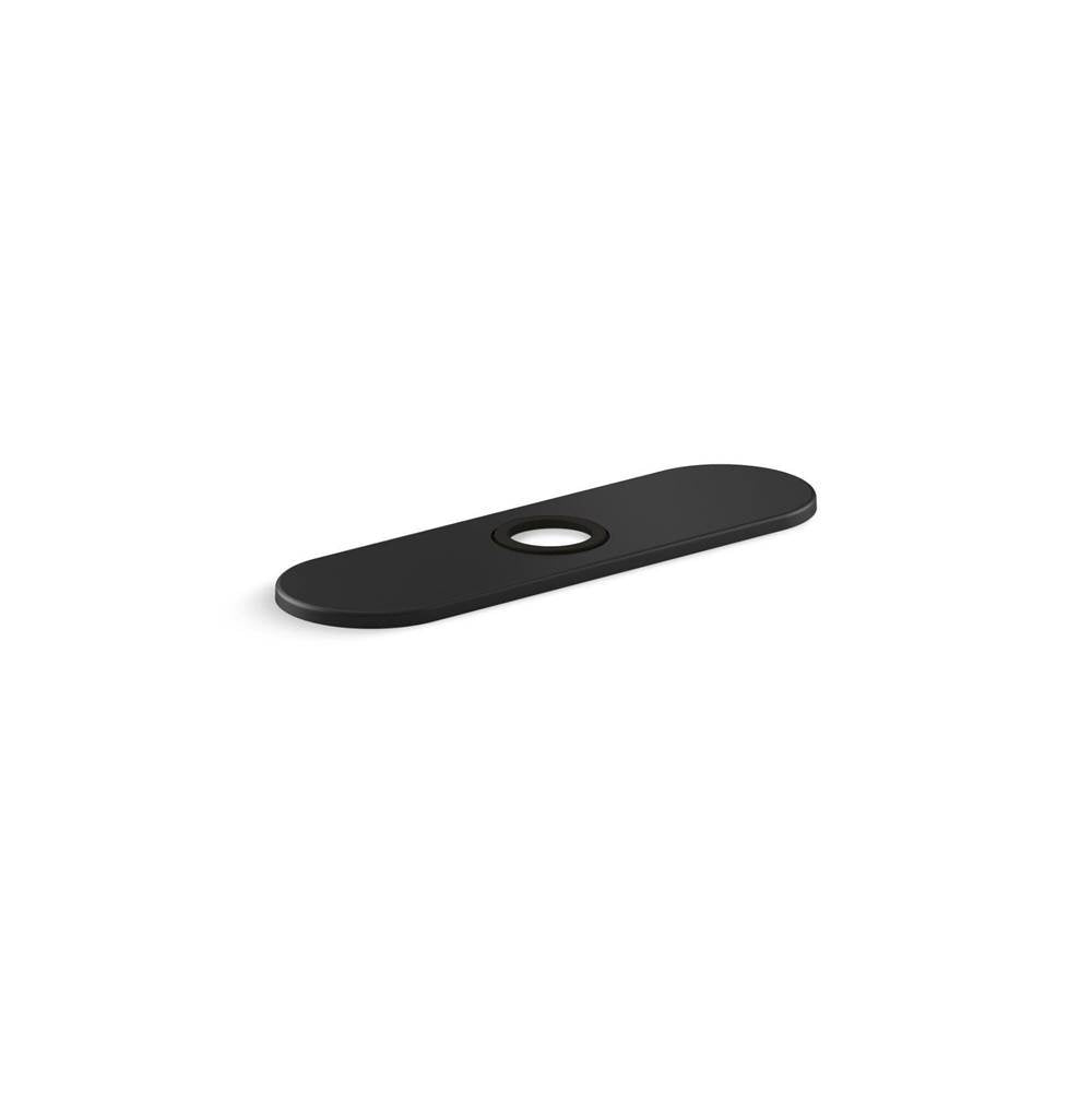 Kohler - 8'' escutcheon plate for InsightE and Kinesis faucet - Matte Black