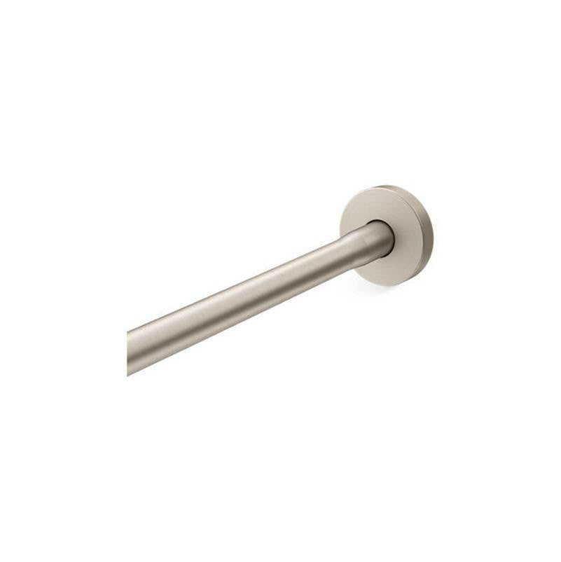 Kohler - Expanse Contemporary design curved shower rod - Vibrant Brushed Nickel