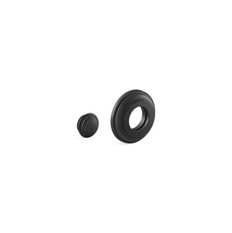 Kohler - Shower arm trim kit, traditional - Matte Black