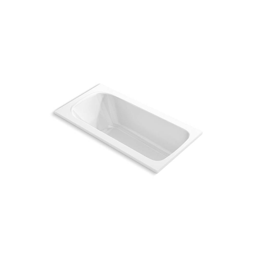 Kohler - AvecE 60'' x 30'' drop-in bath - White