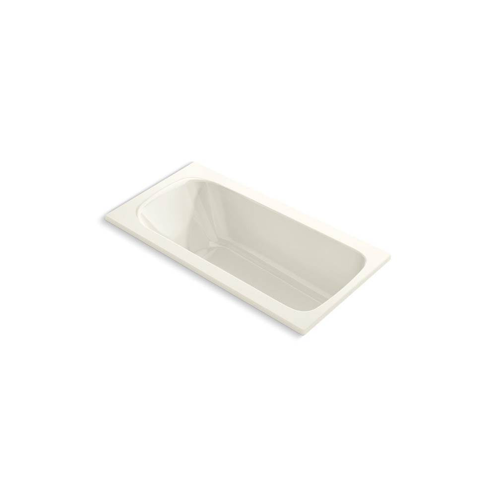 Kohler - AvecE 60'' x 30'' drop-in bath - Biscuit