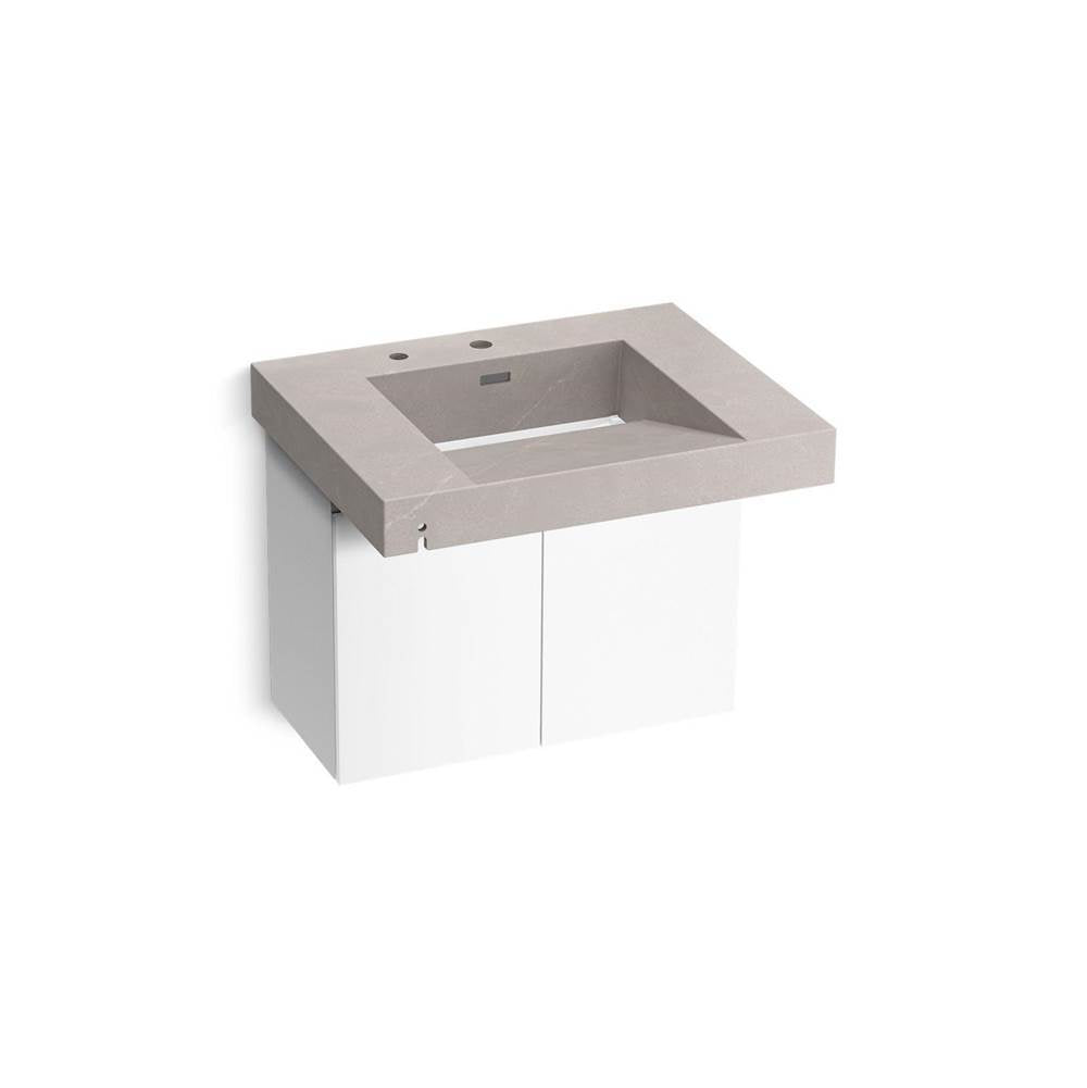 Kohler - ConstellationE 30'' wall-mount lavatory system - DesertSilver