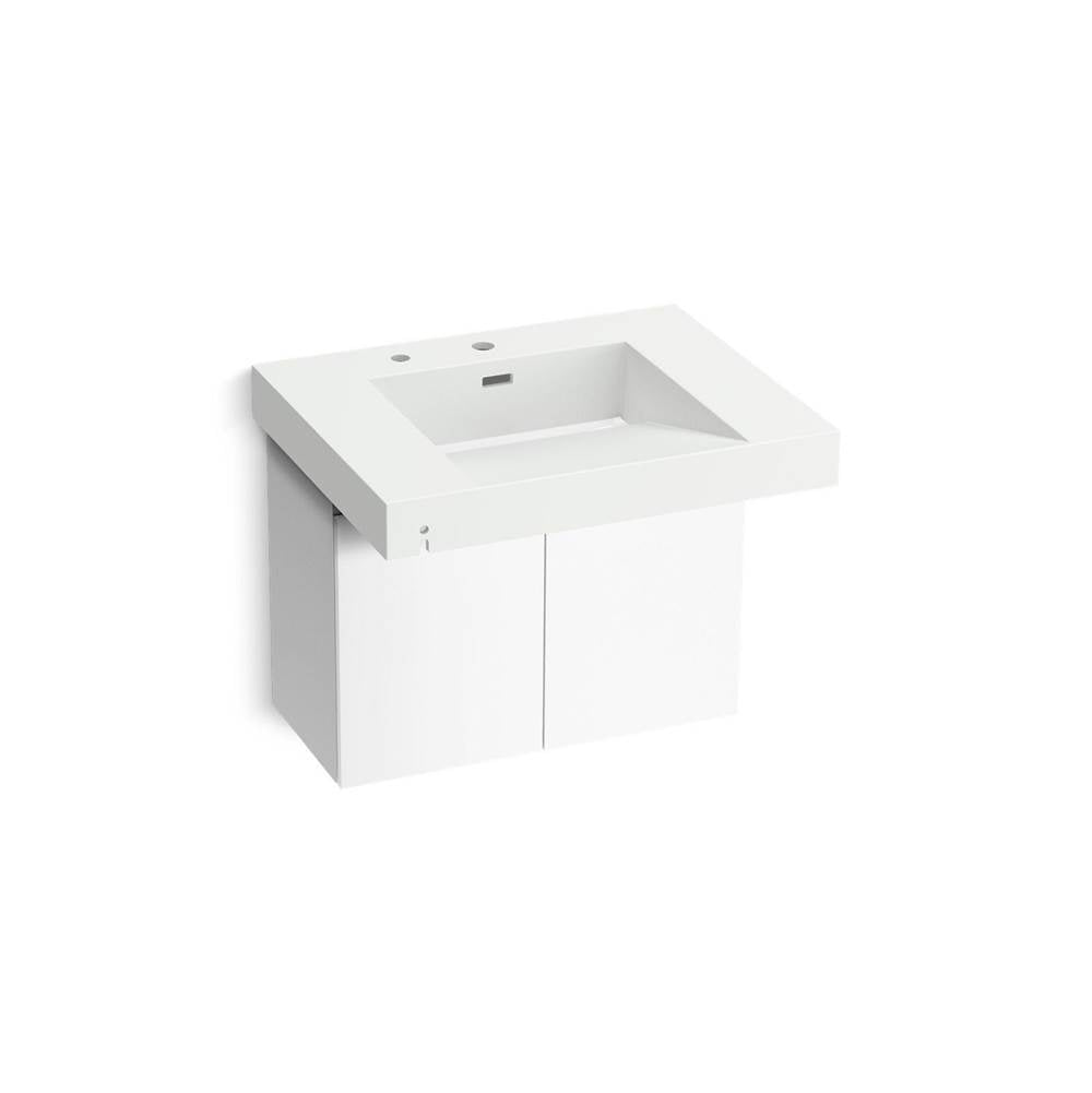 Kohler - ConstellationE 30'' wall-mount lavatory system - Miami White