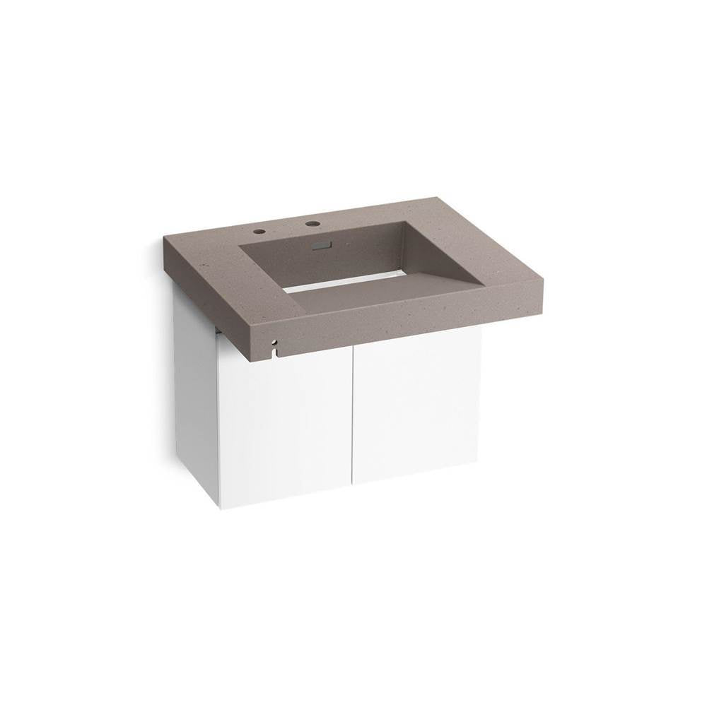 Kohler - ConstellationE 30'' wall-mount lavatory system - Concrete