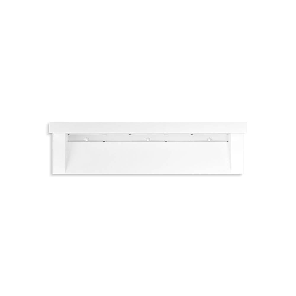 Kohler - ConstellationE 90'' wall-mount trough lavatory system with backsplash - Glacier White