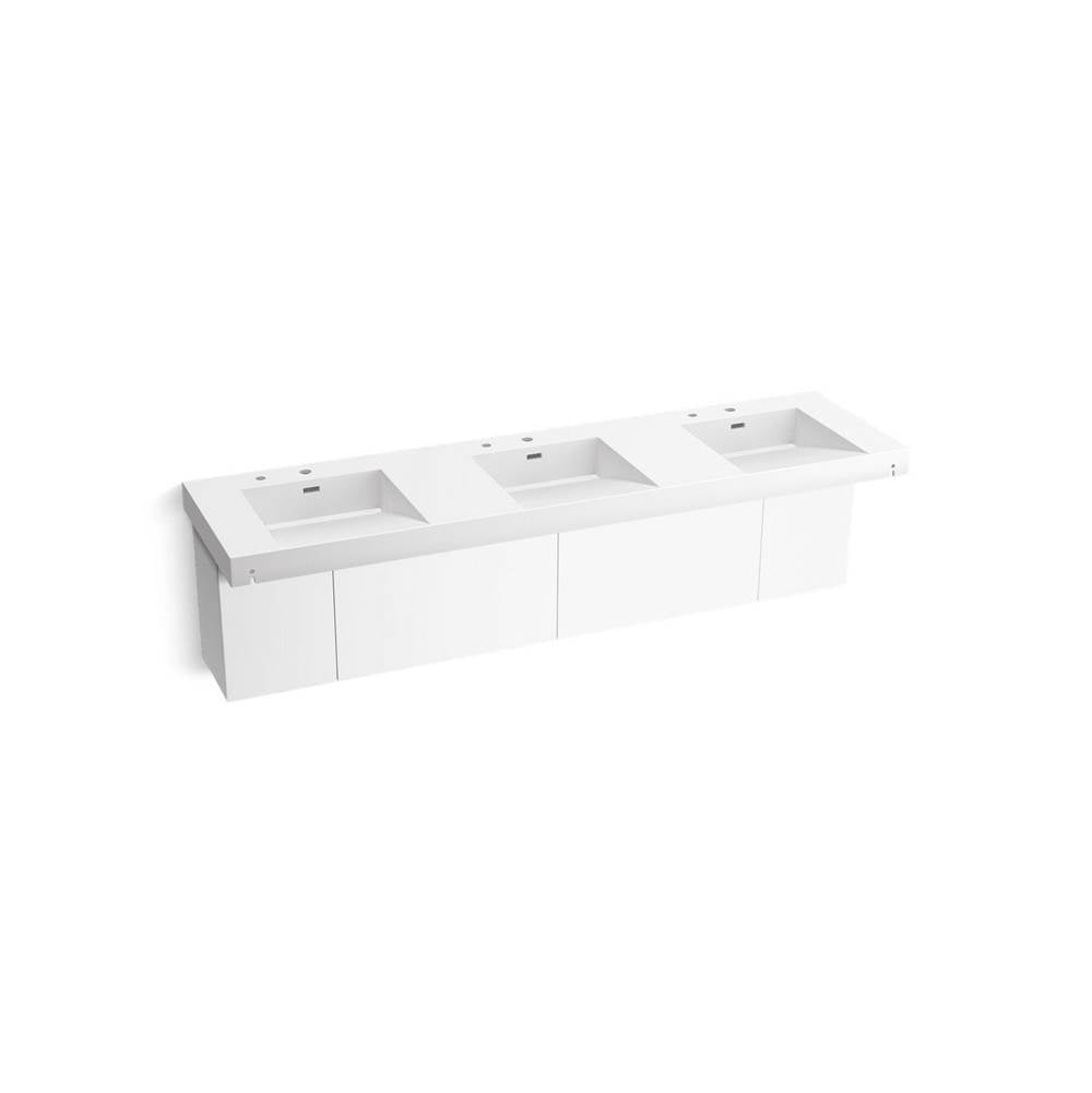 Kohler - ConstellationE 90'' wall-mount basin lavatory system - Glacier White