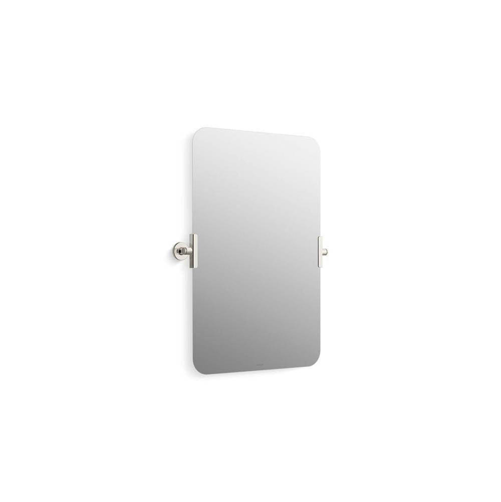 Kohler - CastiaE by Studio McGee 20'' x 30'' rectangular mirror - Vibrant Polished Nickel