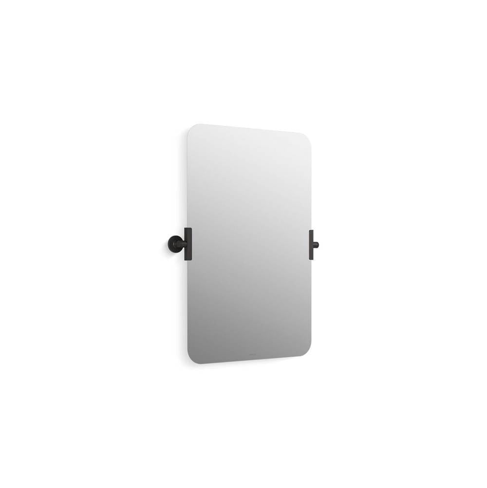 Kohler - CastiaE by Studio McGee 20'' x 30'' rectangular mirror - Matte Black