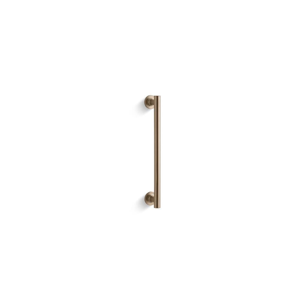Kohler - Purist 14'' pivot shower door handle - Vibrant Brushed Bronze