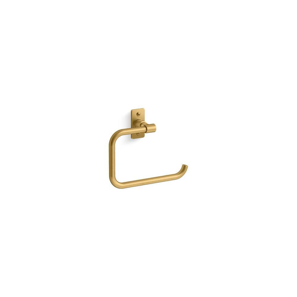 Kohler - CastiaE by Studio McGee Towel ring - Vibrant Brushed Moderne Brass