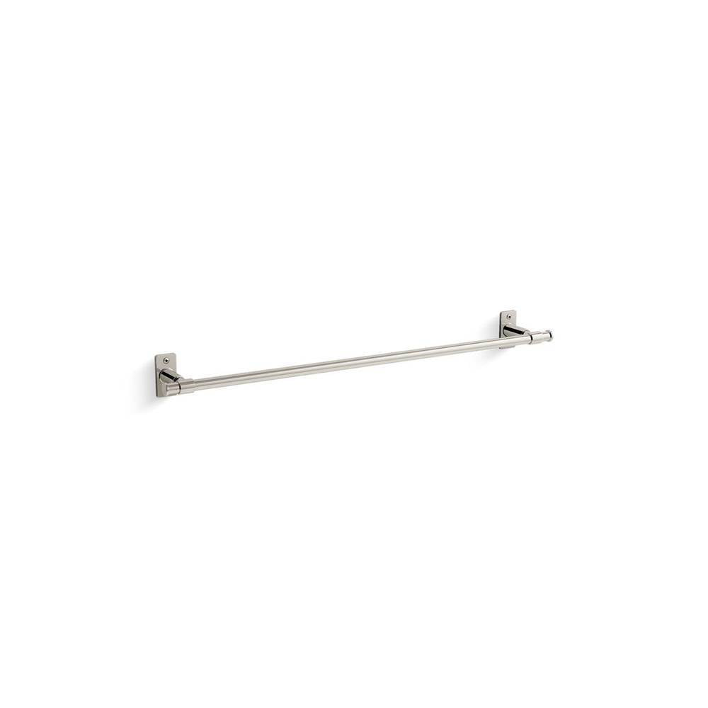 Kohler - CastiaE by Studio McGee 24'' towel bar - Vibrant Polished Nickel