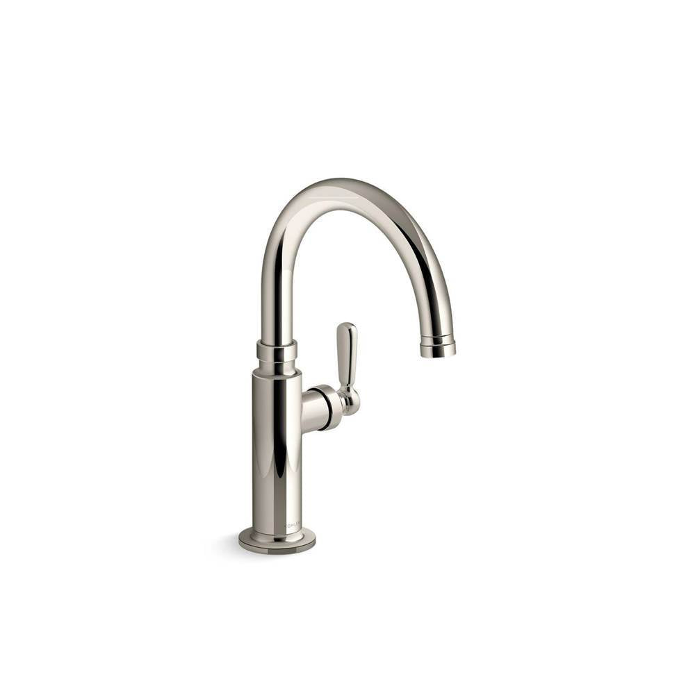 Kohler - EdalynE by Studio McGee Single-handle bar sink faucet - Vibrant Polished Nickel