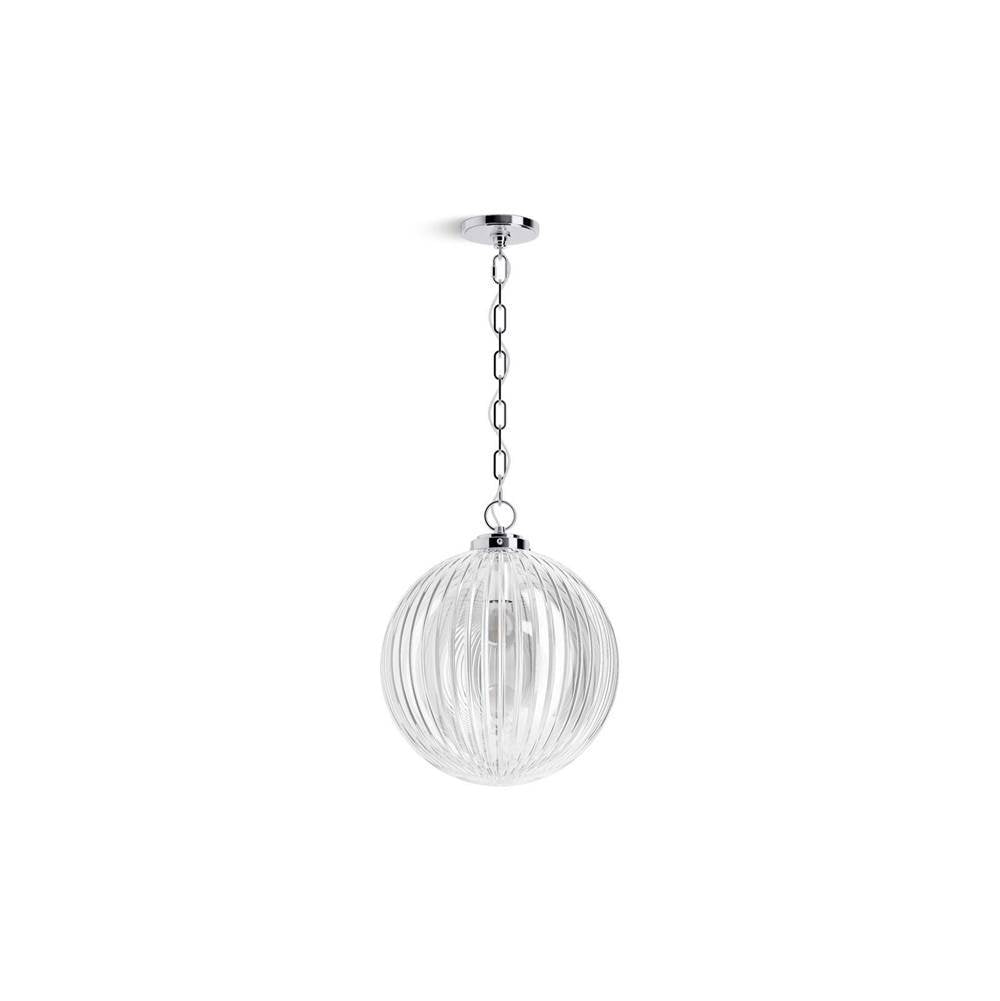 Kohler - EmbraE by Studio McGee 14'' pendant - Polished Chrome